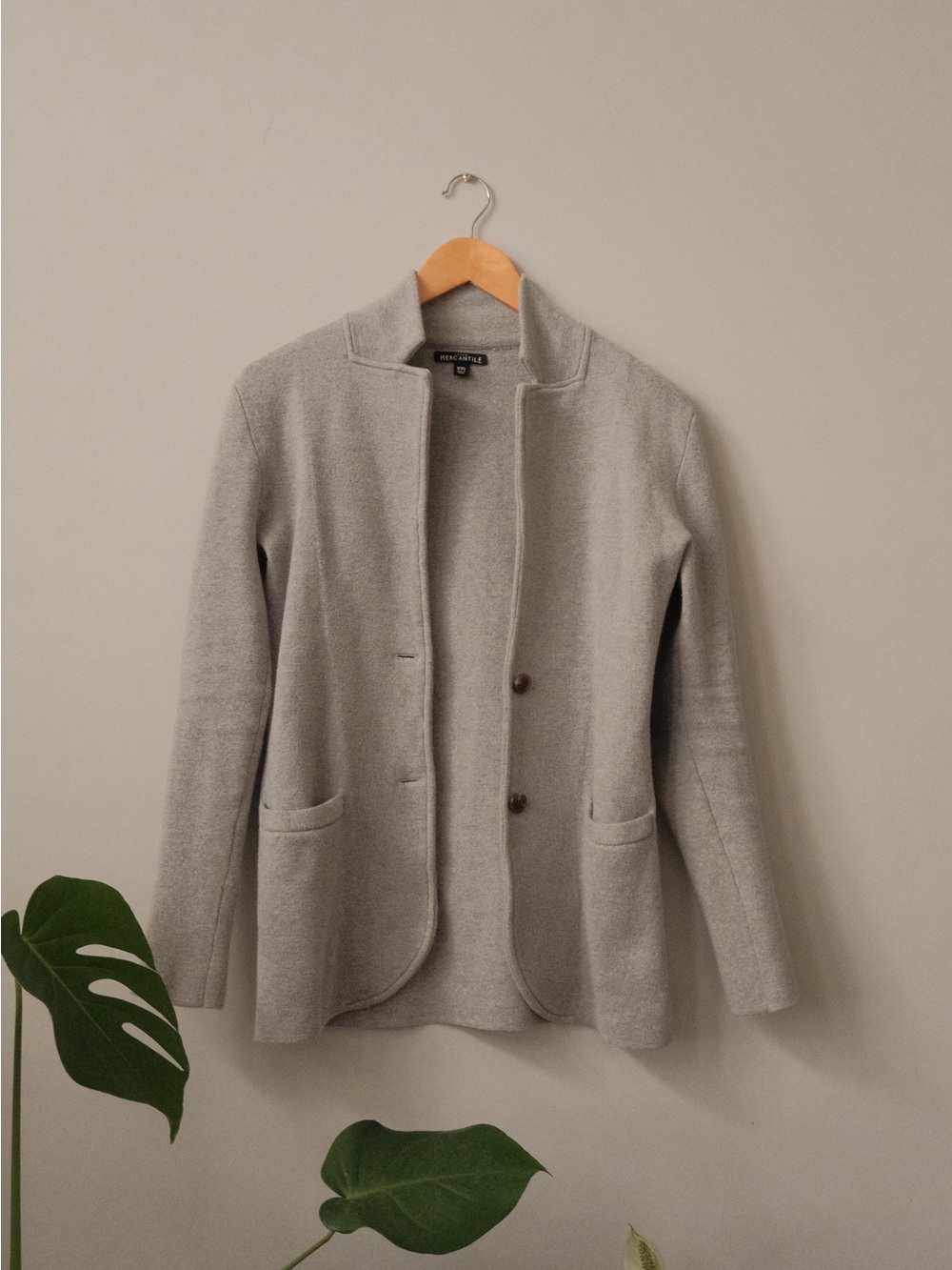 J.Crew Mercantile 100% Cotton Knit Blazer • Women’s Extra Extra Small